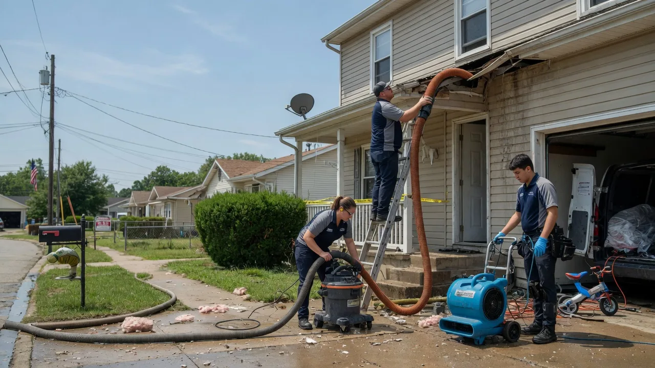 Water Damage Restoration in West Liberty, IA near me